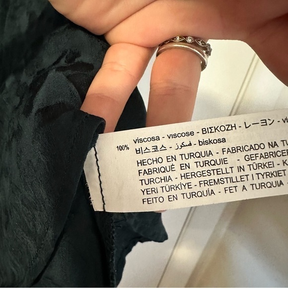 Zara Jacquard Animal Print Dress NEW - Picture 10 of 10